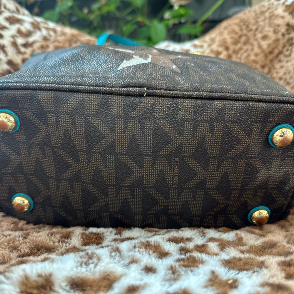 Michael Kors Brionna and Blue Star Tote monogram - Picture 2 of 16
